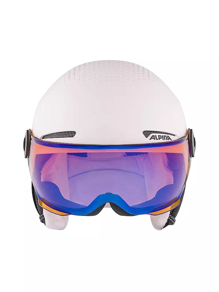 ALPINA | Casco da sci per bambini Zupo Visor Q-Lite JR | Rosa