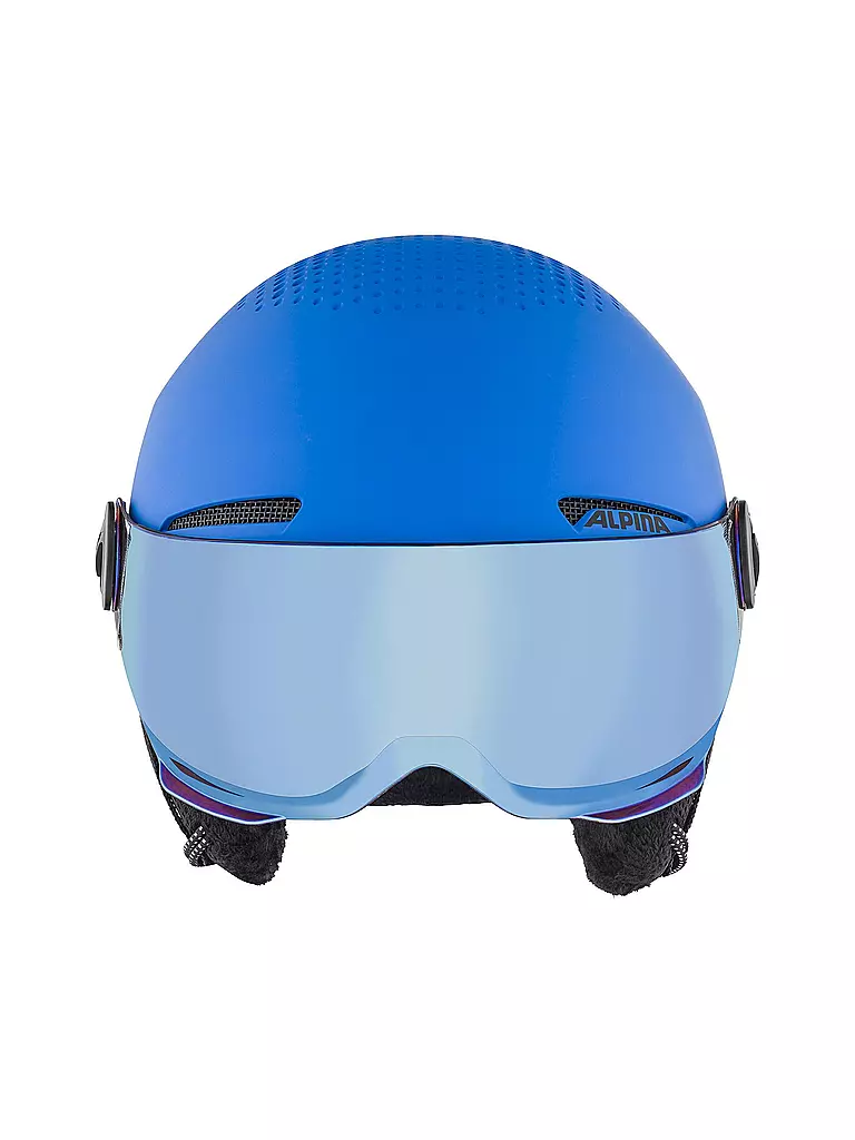 ALPINA | Casco da sci per bambini Zupo Visor Q-Lite | Blu