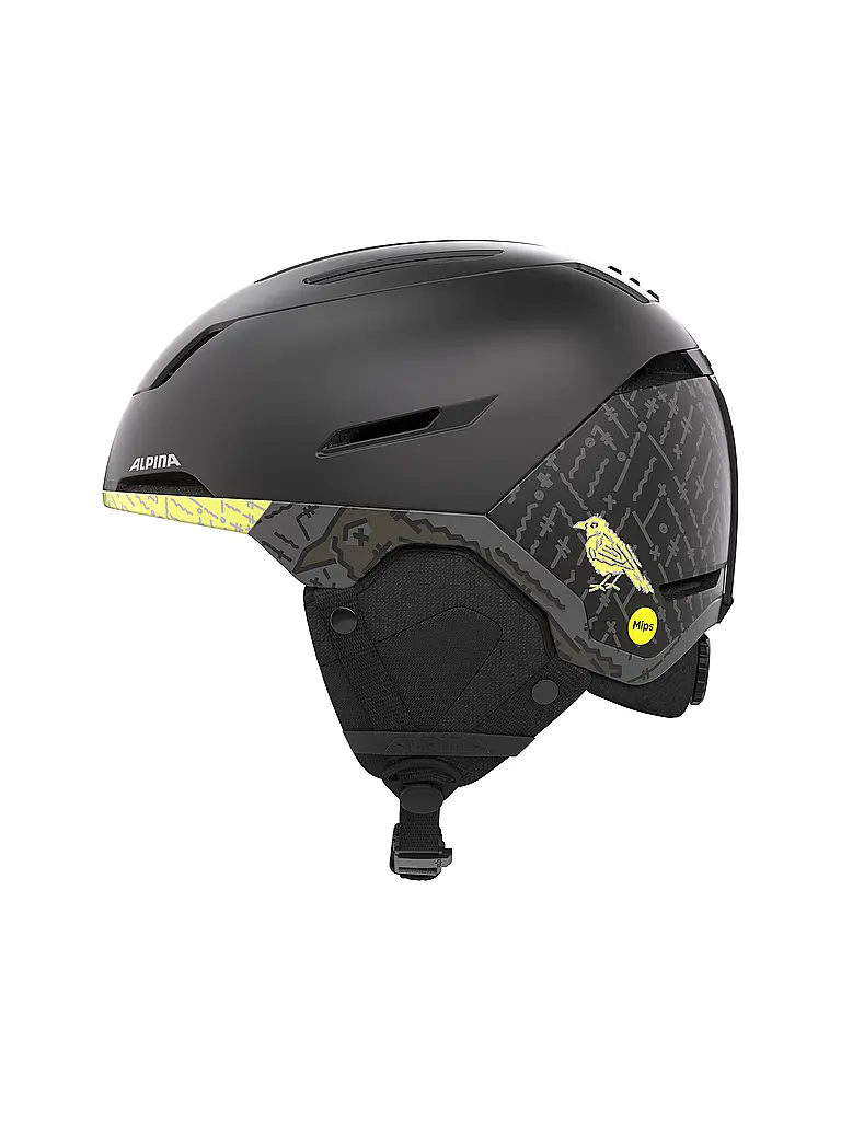 ALPINA | Casco da sci Versatile Pro MIPs | Nero