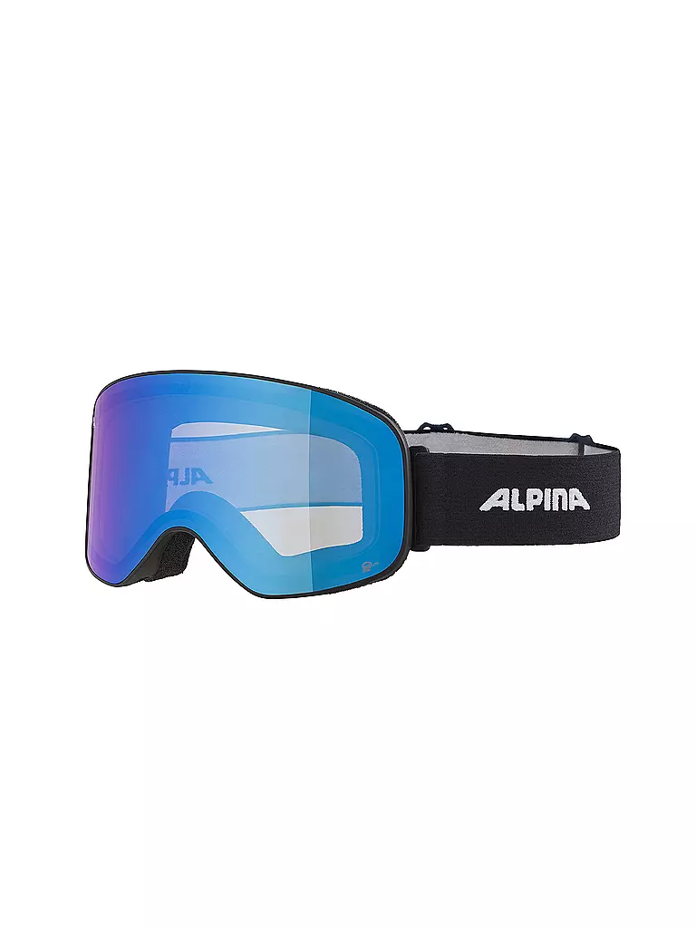 ALPINA | Maschera da sci Slope Q-Lite | Nero