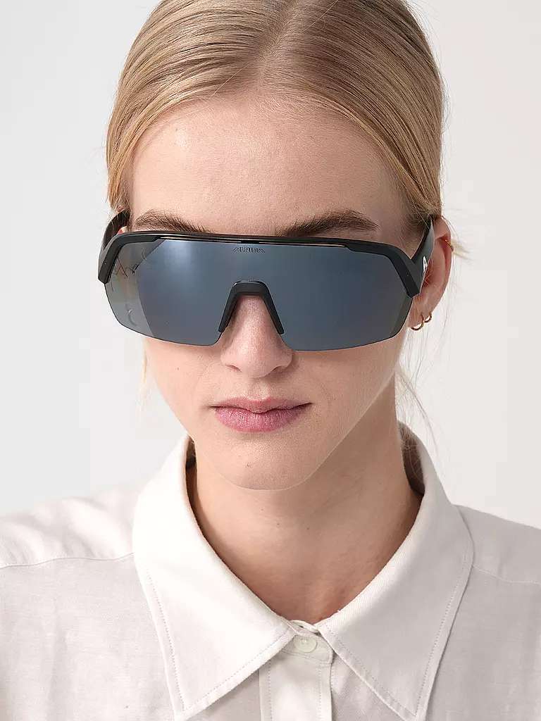 ALPINA | Occhiali da ciclismo da donna Turbo HR | Nero