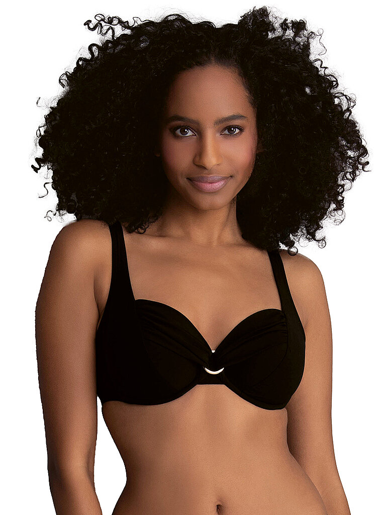 Bikinioberteil Hermine da donna nero 46C