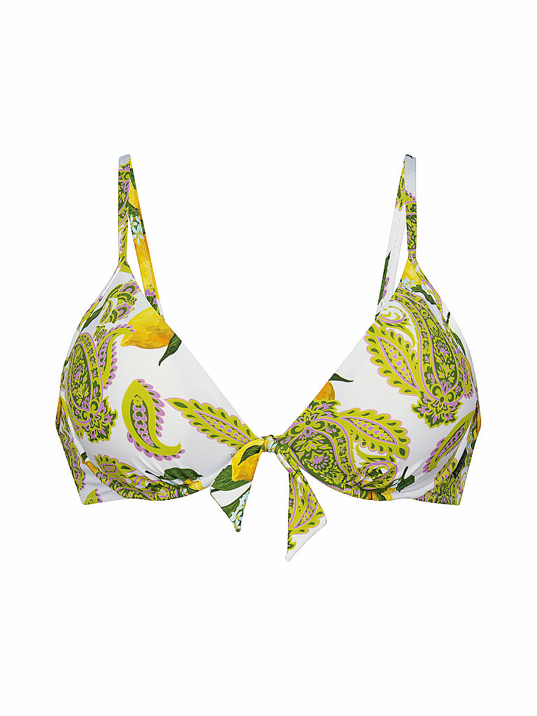 Bikinioberteil da donna RF-Lemon Love giallo 36D