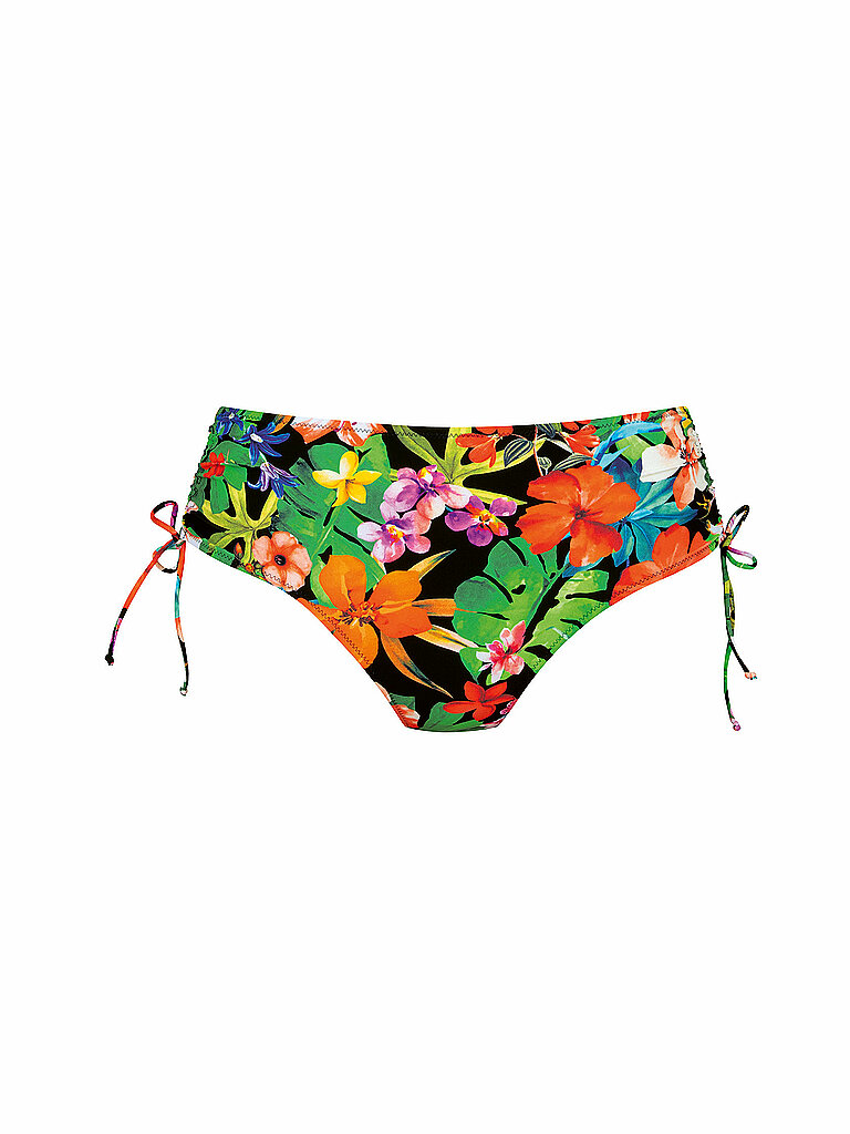 Slip bikini da donna RF-Wild Garden nero 44