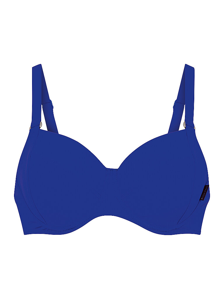 Top bikini da donna RF blu 44D