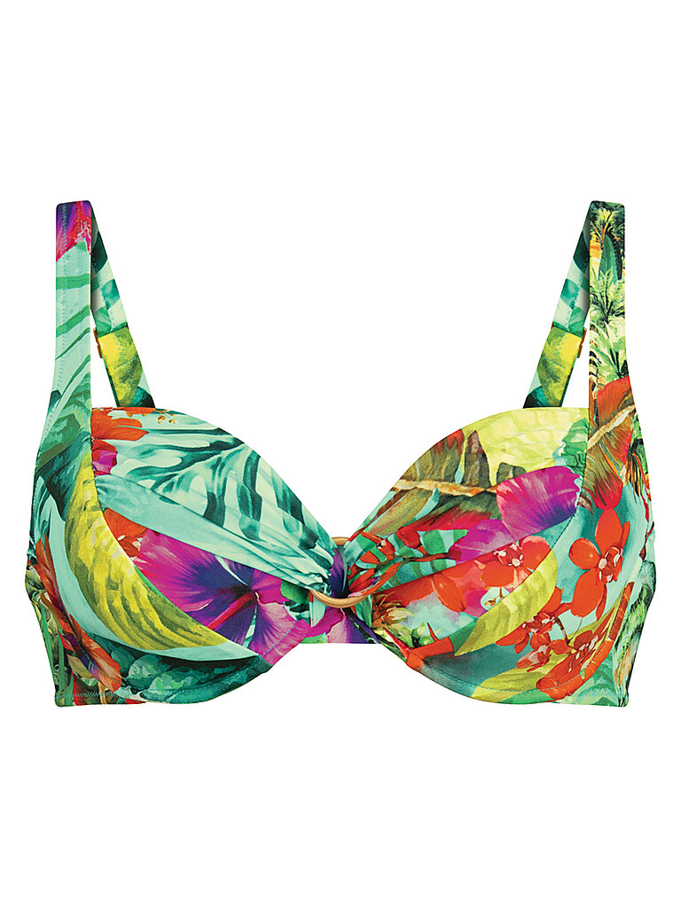 Top bikini da donna Paradise Hermine verde 38F