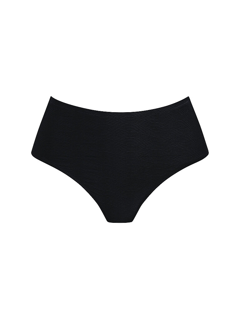 Slip bikini da donna Essentials a vita alta nero L
