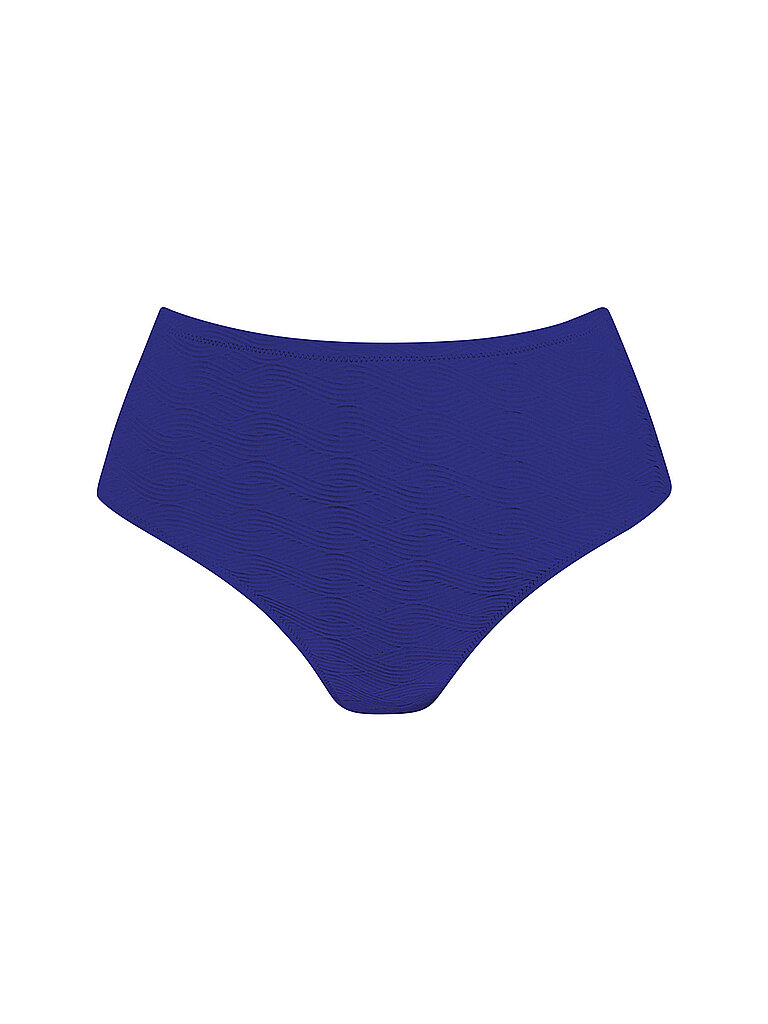 Slip bikini da donna Essentials a vita alta blu L