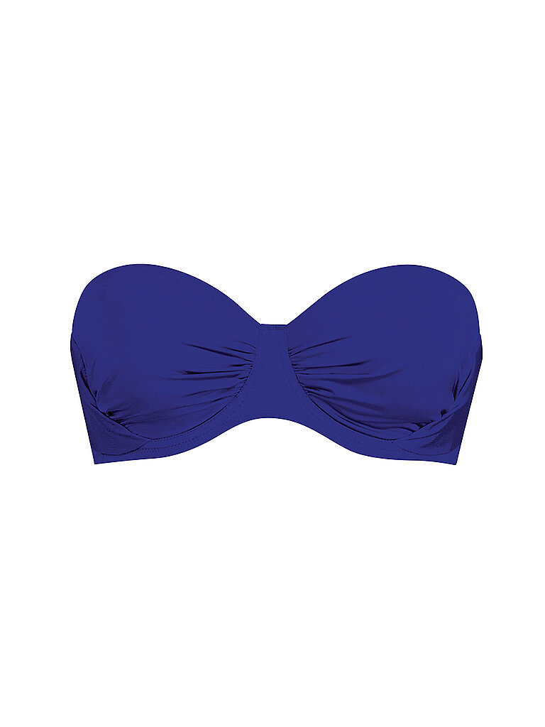 Top bikini da donna Shiny Catalina blu 42B