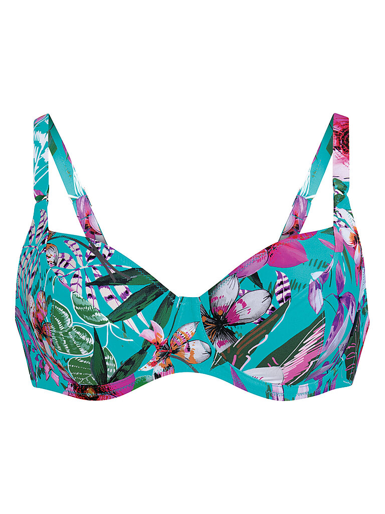 Top bikini da donna Aloha Federica turchese 40F