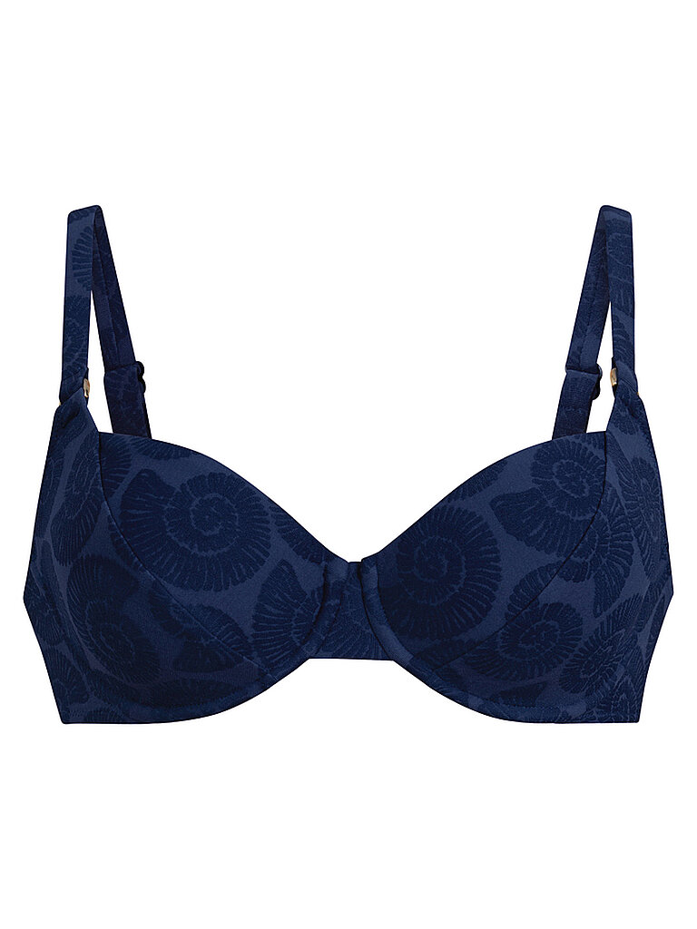 Top bikini da donna Seashell Rubina blu 42E