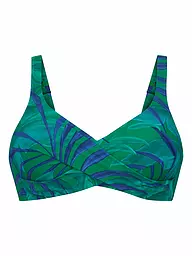 ANITA | Bikinioberteil da donna Leaf it | Verde scuro