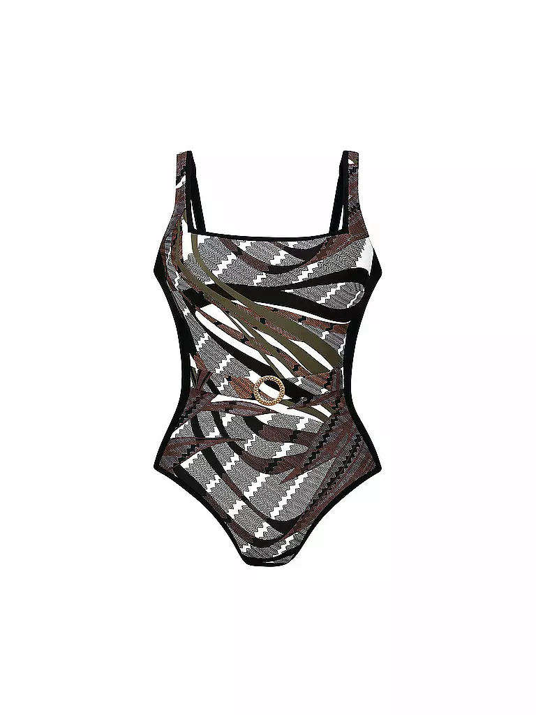 ANITA | Damen Badeanzug Black Tourmaline | Nero