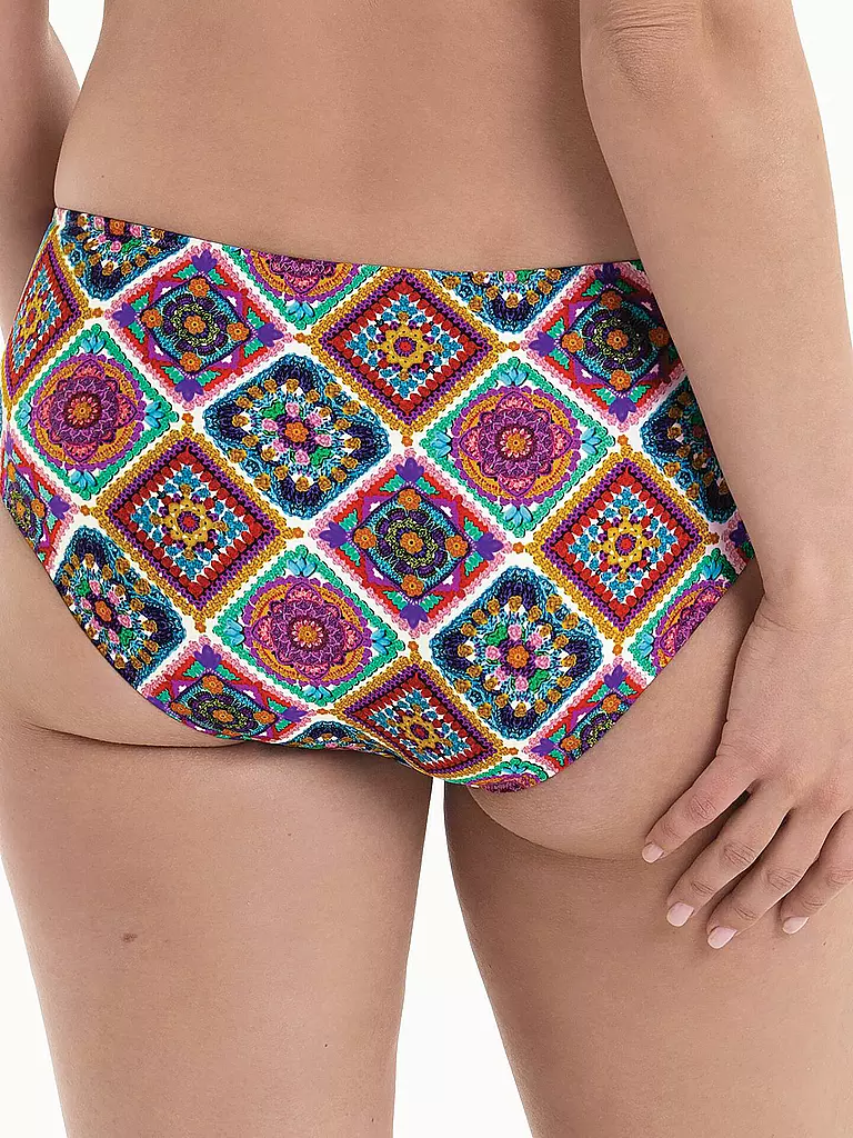 ANITA | Damen Bikinihose Crochet Flower | Multicolore
