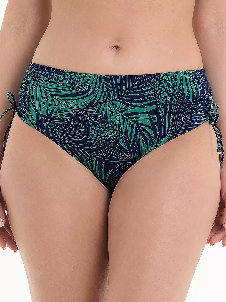 ANITA | Damen Bikinihose Green Shades | Blu scuro