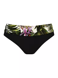 ANITA | Damen Bikinihose Silina Green Tropics | Oliva