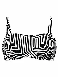 ANITA | Damen Bikinioberteil Shining Lines | Nero