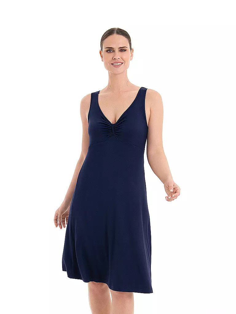 ANITA | Damen Kleid Mala | Blu scuro