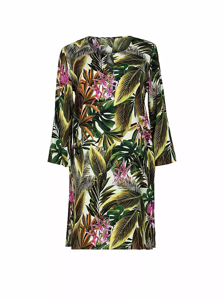 ANITA | Damen Kleid Salla Green Tropics | Oliva