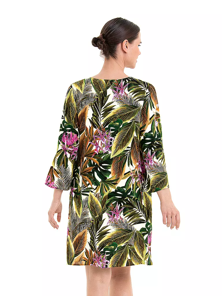 ANITA | Damen Kleid Salla Green Tropics | Oliva