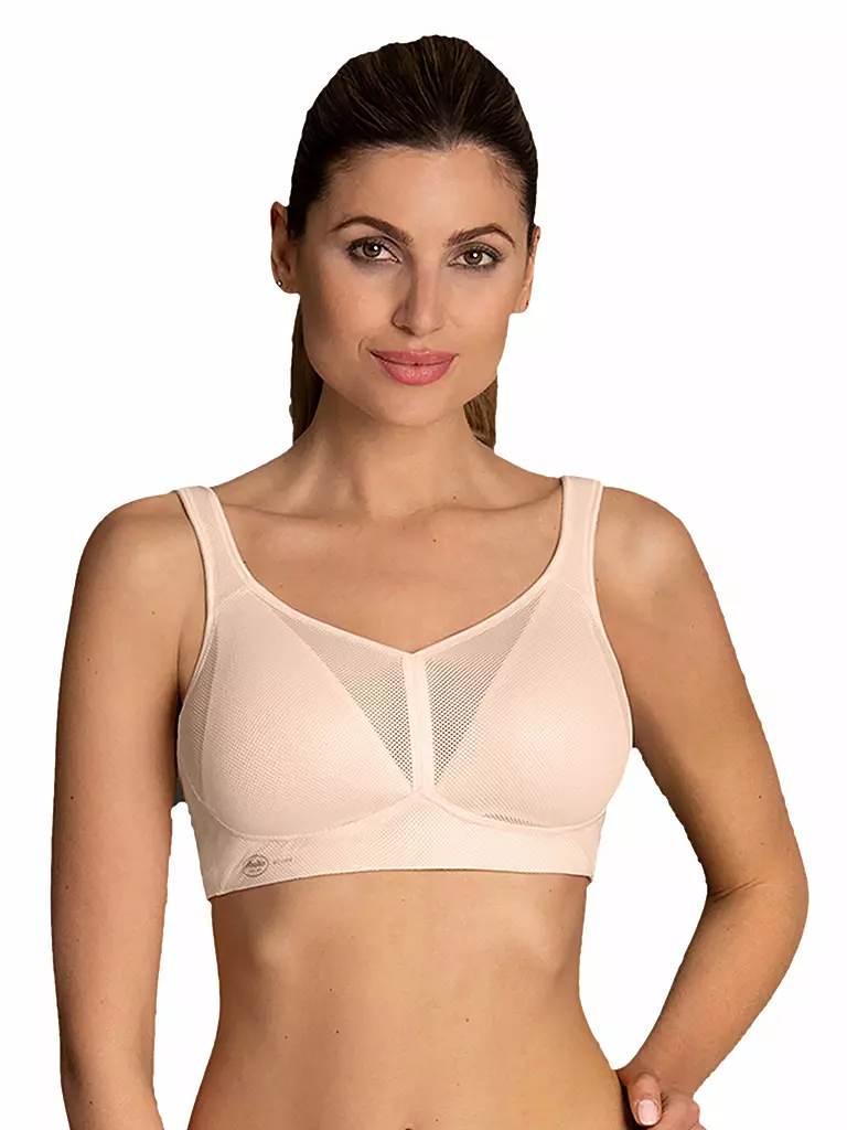 ANITA | Reggiseno sportivo da donna Air Control Deltapad High Support | Beige