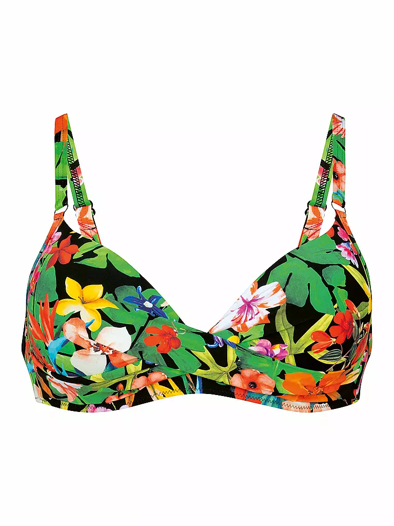 ANITA | Slip bikini da donna RF-Wild Garden | Nero