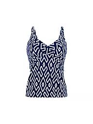 ANITA | Tankini da donna Tribal Monotones | Blu scuro