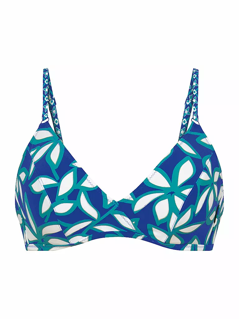 ANITA | Top bikini da donna RF-Beach Blossom | Blu