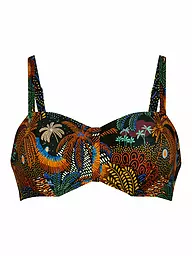 ANITA | Top bikini da donna RF-Tropical Nights | Marrone