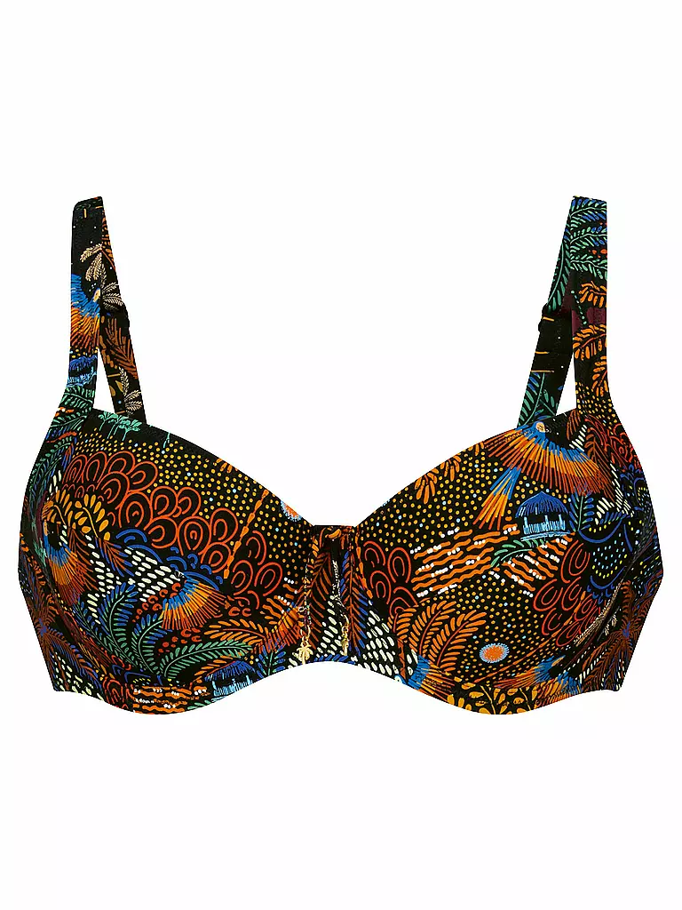 ANITA | Top bikini da donna RF-Tropical Nights | Marrone