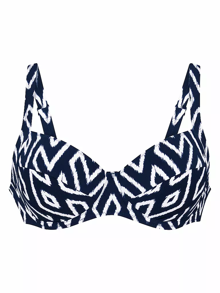 ANITA | Top bikini da donna Tribal Monotones | Blu scuro
