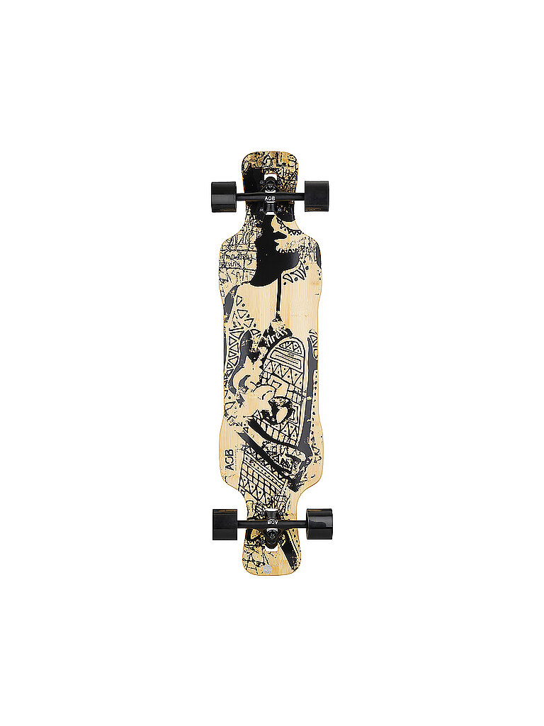 Aob Longboard Tribal Curves oro
