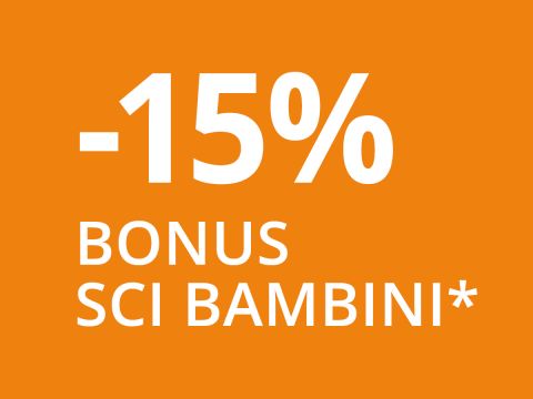 -15% BONUS SCI BAMBINI*