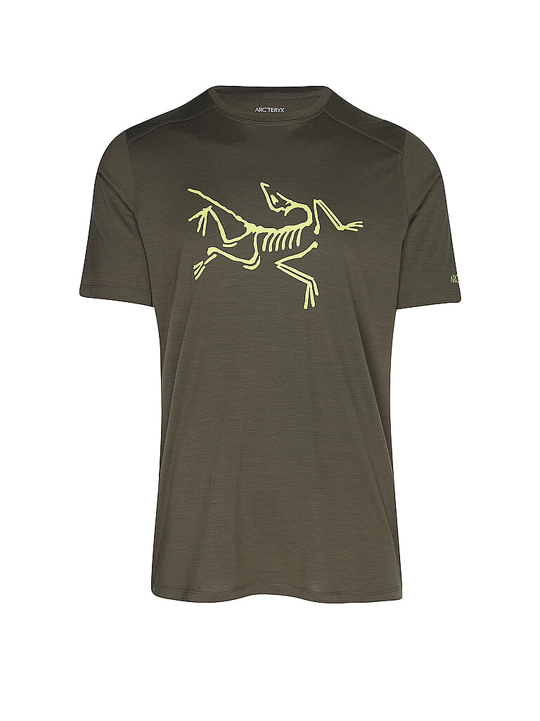 Arcteryx Maglietta tecnica da uomo Ionia Merino oliva S