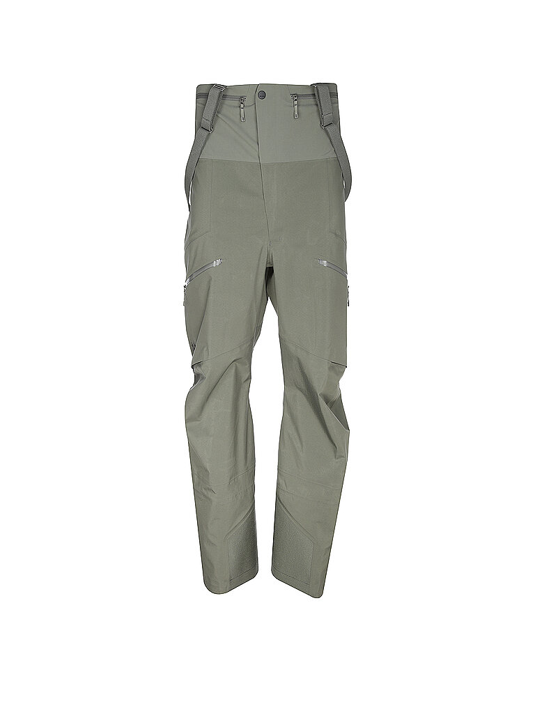 Arcteryx Pantaloni da sci alpinismo da uomo Rush BIB 3L GTX grigio XL