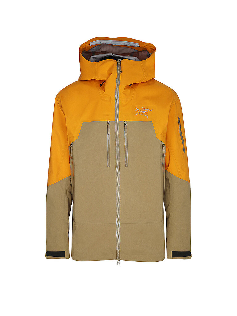 Arcteryx Giacca da touring da uomo Rush 3L GTX Hoodie arancione S