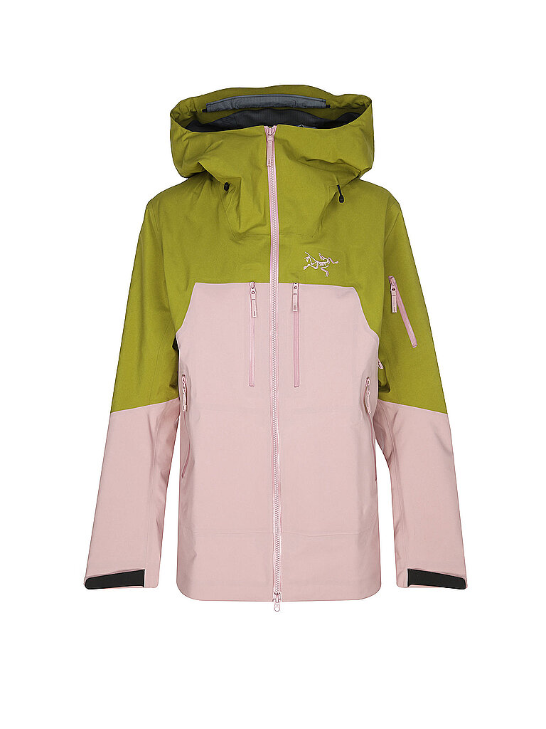 Arcteryx Giacca da sci alpinismo da donna Rush 3L GTX con cappuccio rosa S
