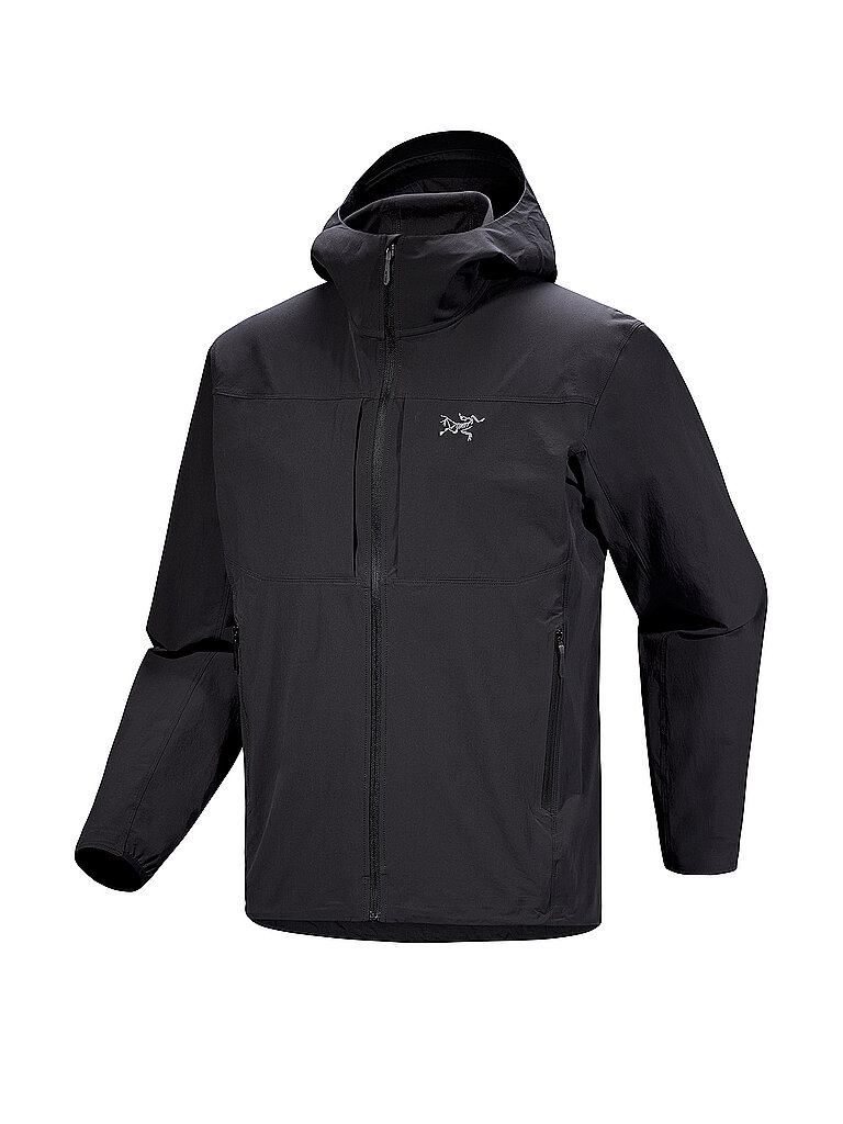 Arcteryx Giacca softshell da uomo Gamma Lightweight con cappuccio nero XL