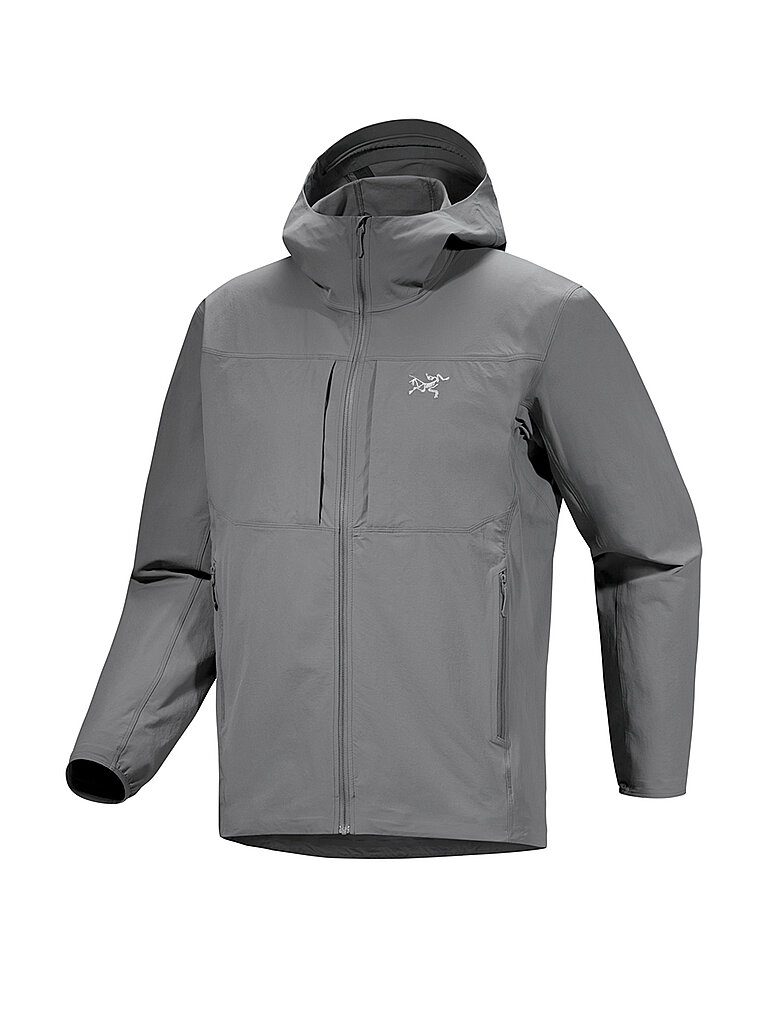 Arcteryx Giacca softshell da uomo Gamma Lightweight con cappuccio grigio XL