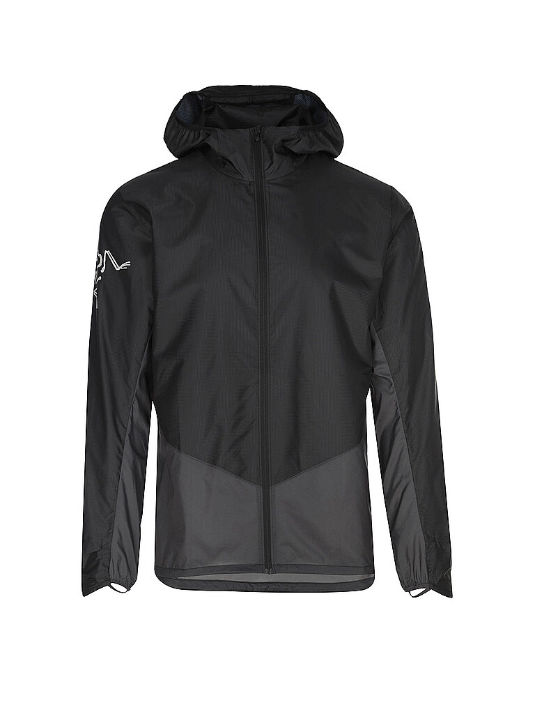 Arcteryx Giacca a vento da uomo Norvan Hoodie nero S