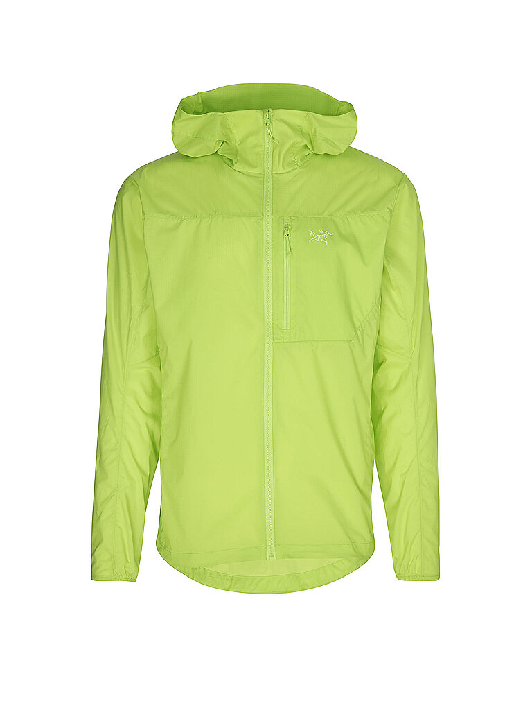 Arcteryx Giacca a vento da uomo Squamish Hoodie verde chiaro M