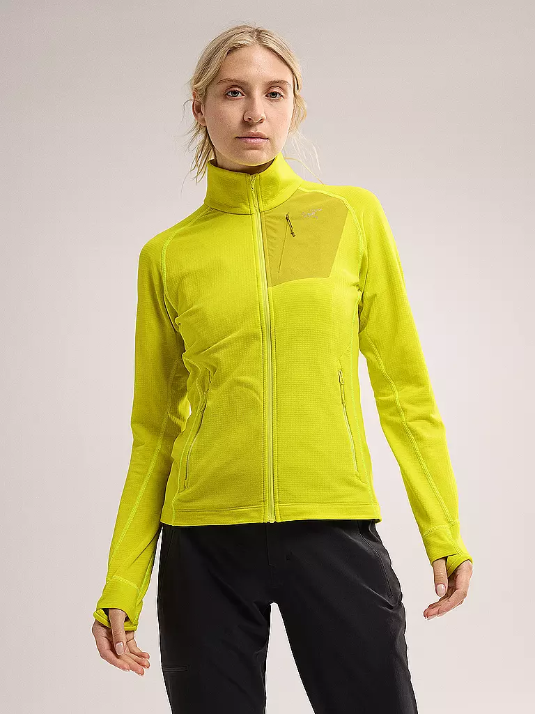 ARCTERYX | Damen Fleecejacke Delta | Giallo