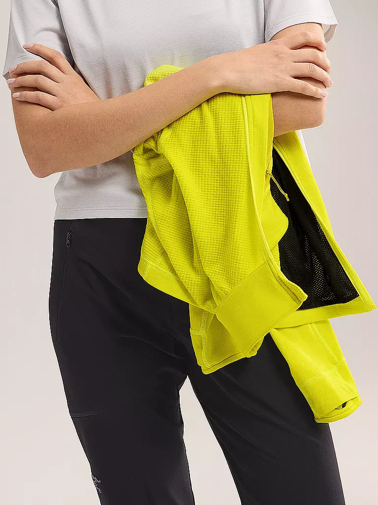 ARCTERYX | Damen Fleecejacke Delta | Giallo