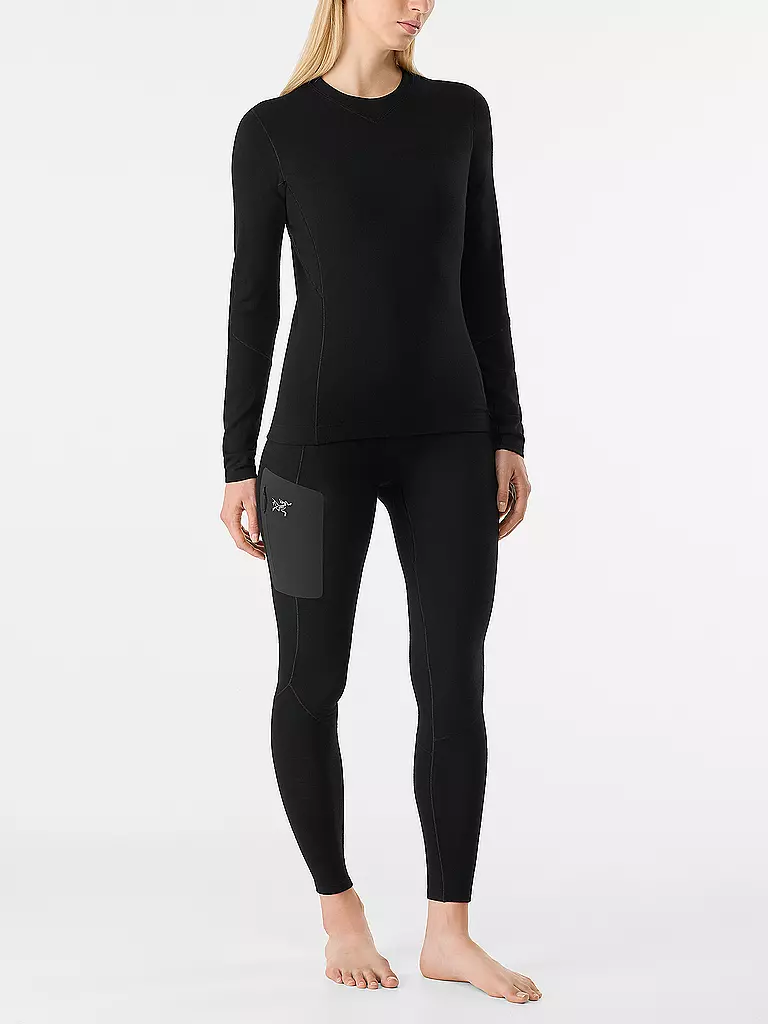 ARCTERYX | Damen Tight Erho Merino Wool | Nero