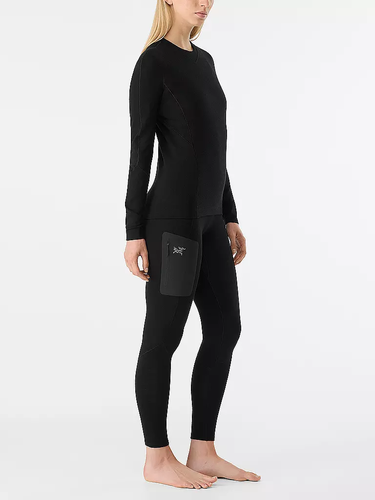 ARCTERYX | Damen Tight Erho Merino Wool | Nero