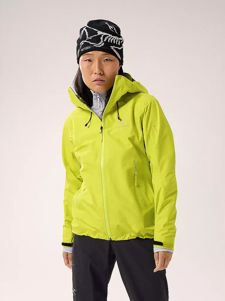 ARCTERYX | Damen Wanderjacke Beta LT GTX 3L Hoodie | Giallo