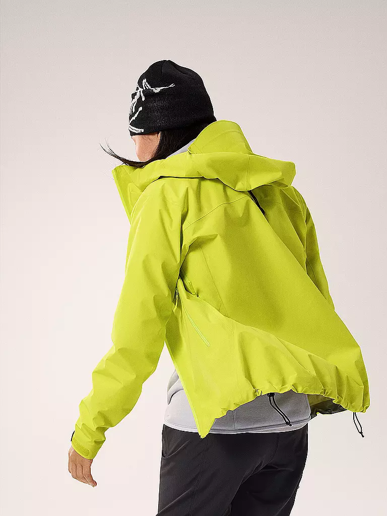 ARCTERYX | Damen Wanderjacke Beta LT GTX 3L Hoodie | Giallo