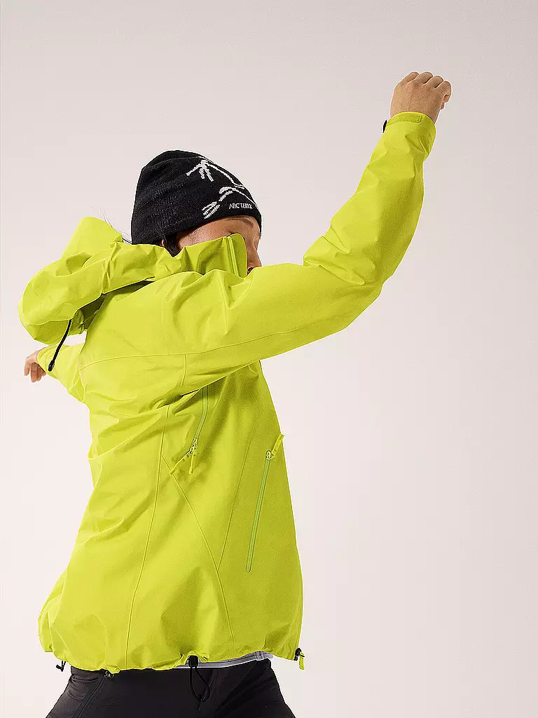 ARCTERYX | Damen Wanderjacke Beta LT GTX 3L Hoodie | Giallo