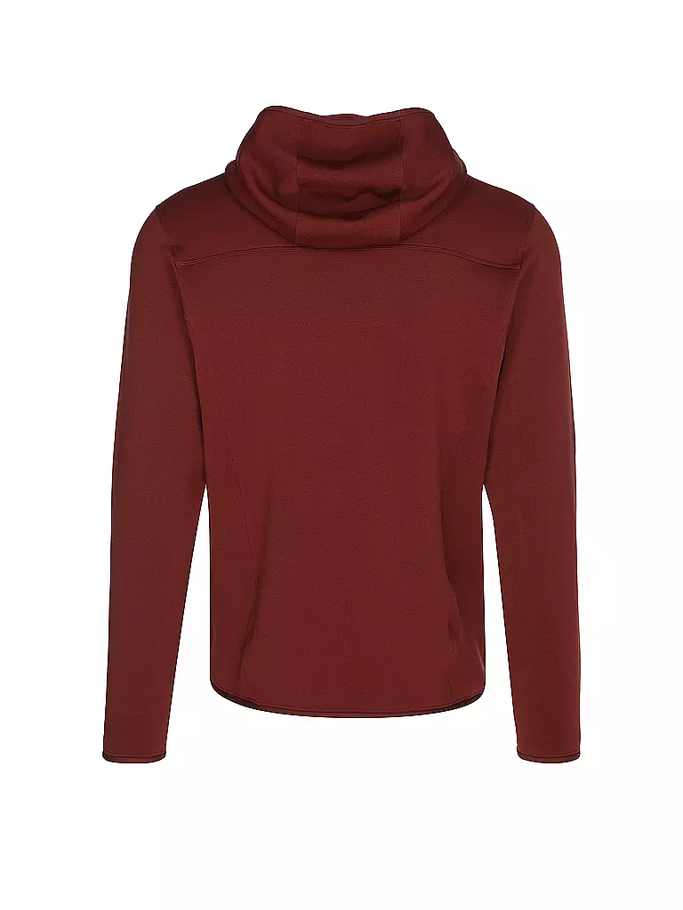 ARCTERYX | Felpa da uomo da turismo Kynite con cappuccio | Rosso scuro