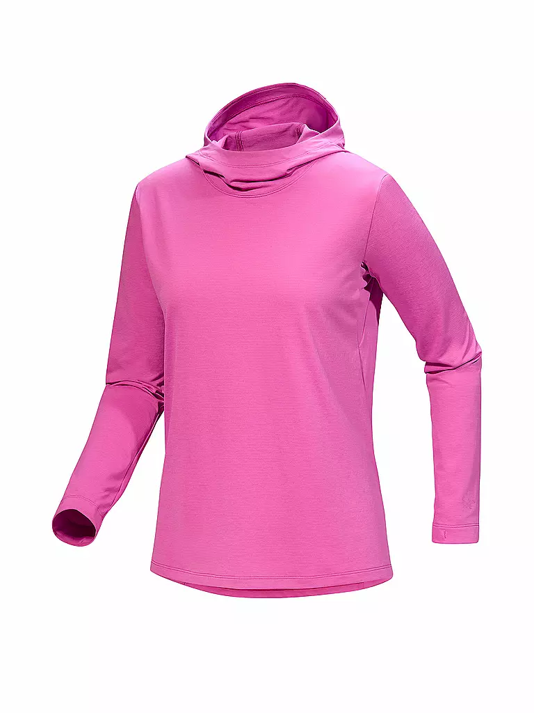 ARCTERYX | Felpa funzionale da donna con cappuccio Taema | Fucsia